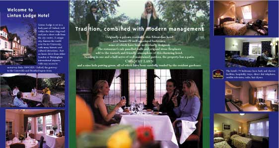 Hotelprospekte - Grafische Gestaltung Prospekt