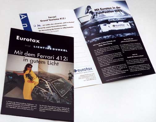 Werbegrafik - Grafische Gestaltung Prospekt