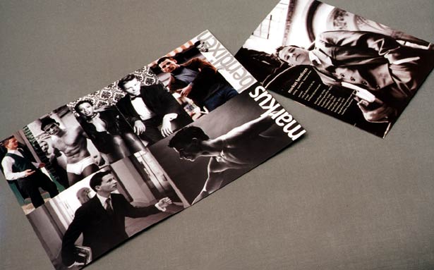 Foto Sedcard Folder Prospekt